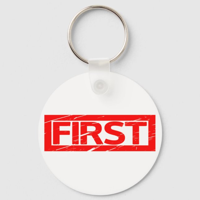 First Stamp Key Ring (Front)