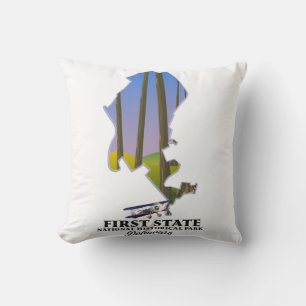 First State National Historical Park Delaware Cushion