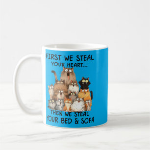 First Steal Heart Fpirate Hero Cats Artwork Coffee Mug