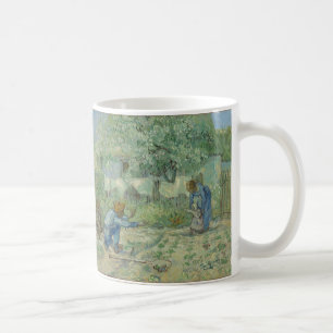 First Steps After Millet by Vincent Van Gogh Coffee Mug