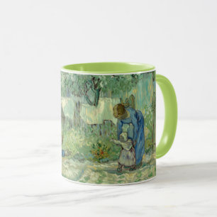 First Steps, after Millet by Vincent Van Gogh Mug