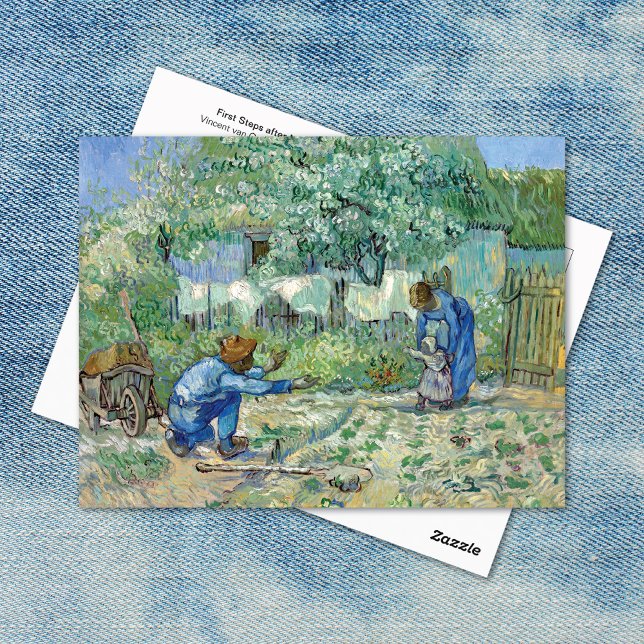 First Steps Baby Vincent van Gogh Postcard (Creator Uploaded)