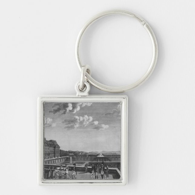 First steps of King of Rome Key Ring (Front)