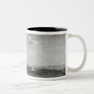 First steps of King of Rome Two-Tone Coffee Mug