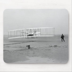 First Successful Flight of the Wright Flyer Mouse Pad