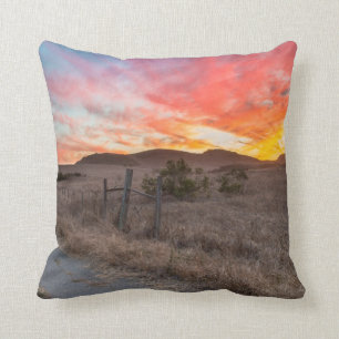 First Sunset of the Day Cushion