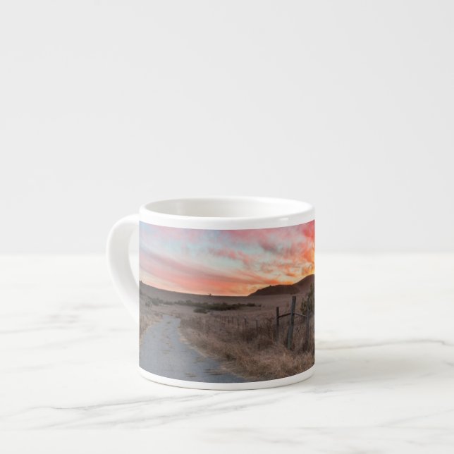 First Sunset of the Day Espresso Cup (Front Left)