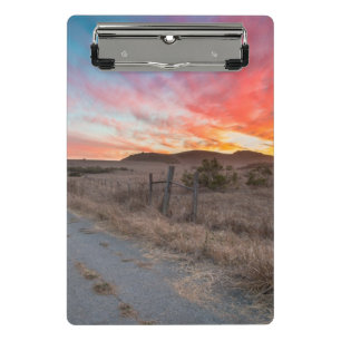 First Sunset of the Day Mini Clipboard
