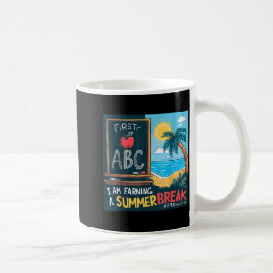 First Teach Then Beach Summer Break Sped Teacher Coffee Mug