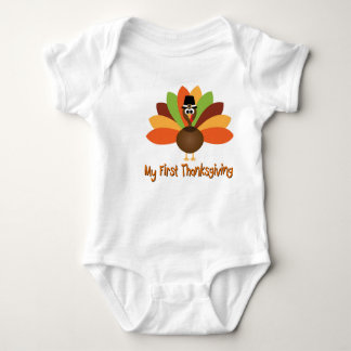 First Thanksgiving Baby Bodysuit