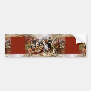 first thanksgiving bumper sticker