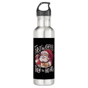 First The Coffee Then the HOHO 710 Ml Water Bottle