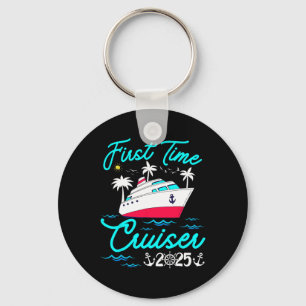First Time Cruiser 2025 1st Cruise Vacation Family Key Ring