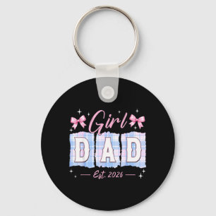 First Time Dad to Be Men Soon to Be Dad of Girl Key Ring