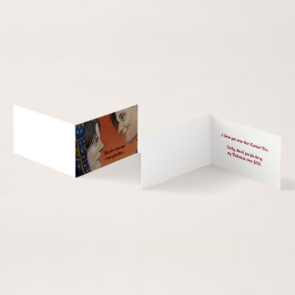 First Time Ever I Saw Your Face Valentine's Card