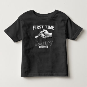 First Time Father New Dad 2021 Daddy Fathers Day Toddler T-Shirt