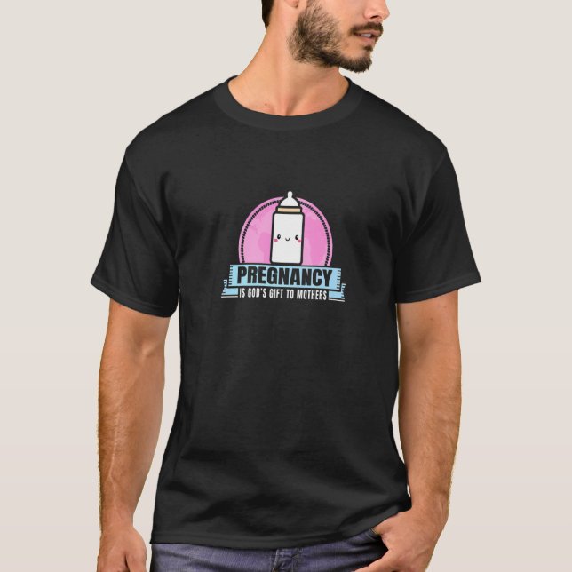 First Time Father present New Dad Expecting Daddy  T-Shirt (Front)