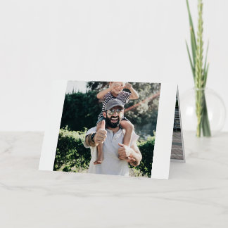 First Time Father's Day Foil Greeting Card