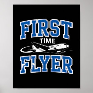 First Time Flyer First Time Flying Poster