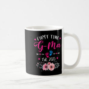 First Time G-ma 2025 Mother's Day Soon To Be Mom P Coffee Mug