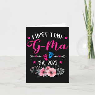 First Time G-ma 2025 Mother's Day Soon To Be Mum P Card