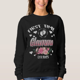 First time Glamma 2023 Mommy Mother s Day Sweatshirt
