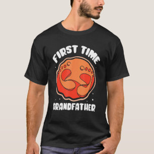 First Time Grandfather Pregnant Grandparent Cute P T-Shirt