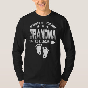 First Time Grandma 2023 Father's Day To Be Baby T-Shirt