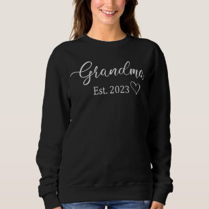 First Time Grandma 2023 Promoted To Grandma 2023 Sweatshirt