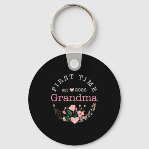 First Time Grandma 2026  Key Ring