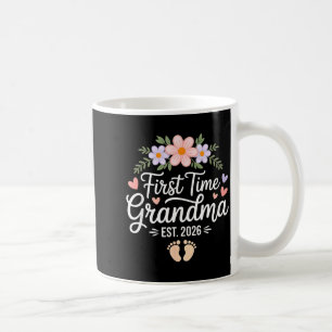 First Time Grandma 2026 Promoted To Grandma Again  Coffee Mug