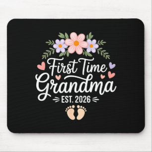 First Time Grandma 2026 Promoted To Grandma Again Mouse Pad
