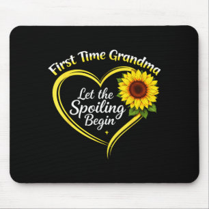 First Time Grandma Let The Spoiling Begin Suower Mouse Pad