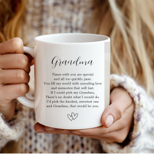 First Time Grandma Photo Mug, New Grandma Gift  Coffee Mug