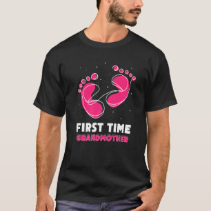 First Time Grandmother Cute Pregnant Grandparent P T-Shirt