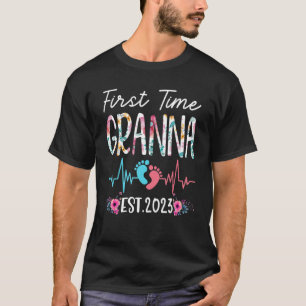 First Time Granna 2023 Mothers Day Christmas Soon T-Shirt