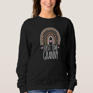 First Time Granny Grandma Pregnancy Announcement R Sweatshirt