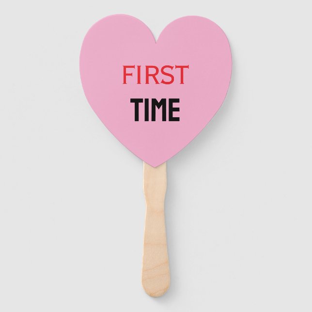 FIRST TIME HAND FAN (Front)