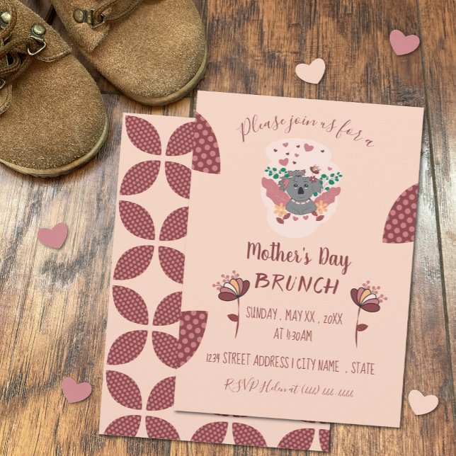 First Time Mother's Day Brunch Invitations  (Creator Uploaded)