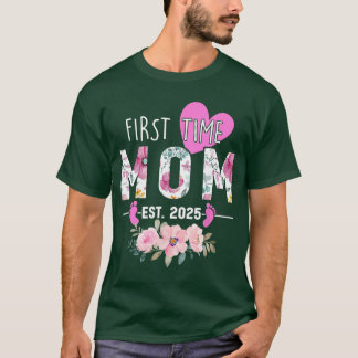First time Mum 2025 Gifts New Mama Mummy Baby Anno T-Shirt