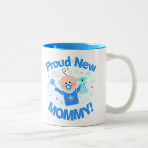 First Time Mum of Baby Boy Coffee Mug