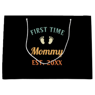 First Time Mummy Motherhood Mother's Day Large Gift Bag