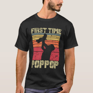 First Time Poppop Est2023 Father'S Day Soon To Be T-Shirt