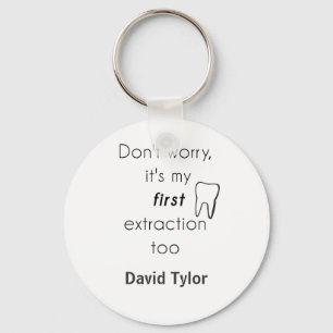 First Tooth Extraction! Key Ring