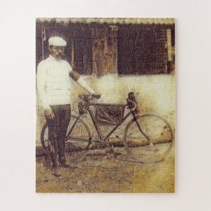 First Tour De France 1903 Winner Maurice Garin Jigsaw Puzzle