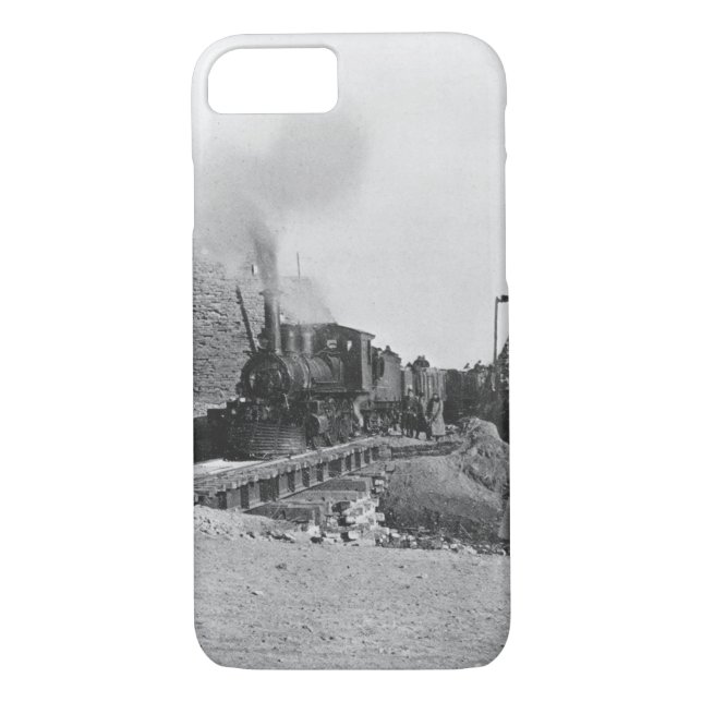 First train passing through the wall of Peking, Ch Case-Mate iPhone Case (Back)