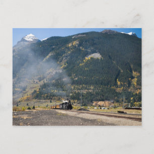 First Train Postcard