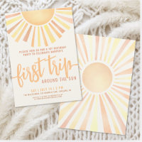 First Trip Around The Sun Boho 1st Birthday