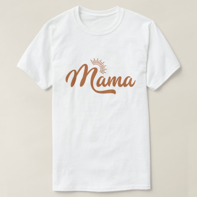 First trip around the sun Mama Matching T-shirt (Design Front)