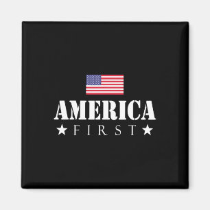 First Trump 2024 America First Magnet